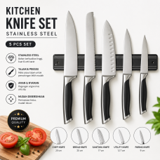 Kitchen Knife Set Stainless Steel Premium 5 PCS Kitchen Knife Set Stainless Steel Premium 5 PCS